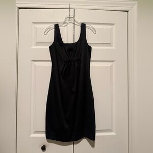 Taylor Black Mini Dress with hidden pockets size 4-6